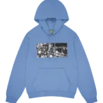 Black Entertainment Hoodie Dusty Blue