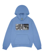 Black Entertainment Hoodie Dusty Blue