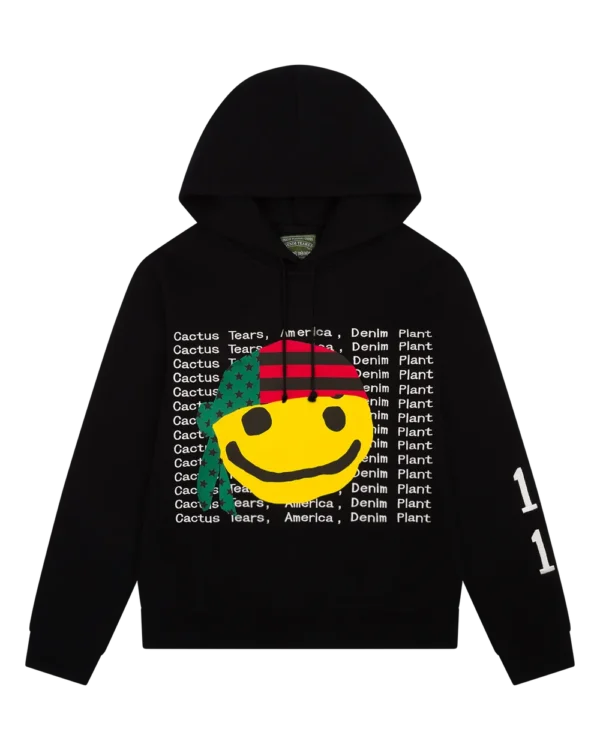 Cactus Tears Hoodie Black