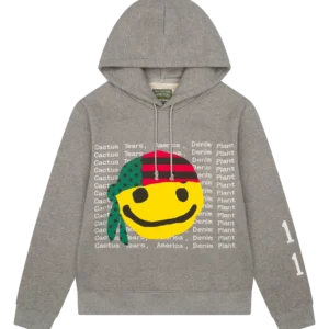 Cactus Tears Hoodie Grey