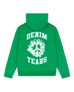 Denim University Zip Hoodie Green-1