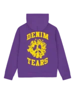 Denim University Zip Hoodie Purple-1
