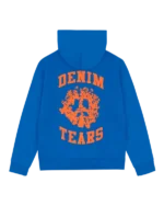 Denim University Zip Hoodie Royal Blue-1