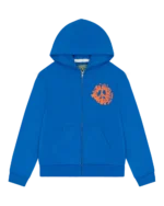 Denim University Zip Hoodie Royal Blue