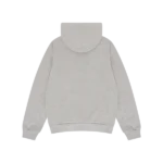 Embroidered Logo Hoodie Grey-1