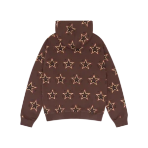 Every Tear Is A Star Hoodie Brown-1