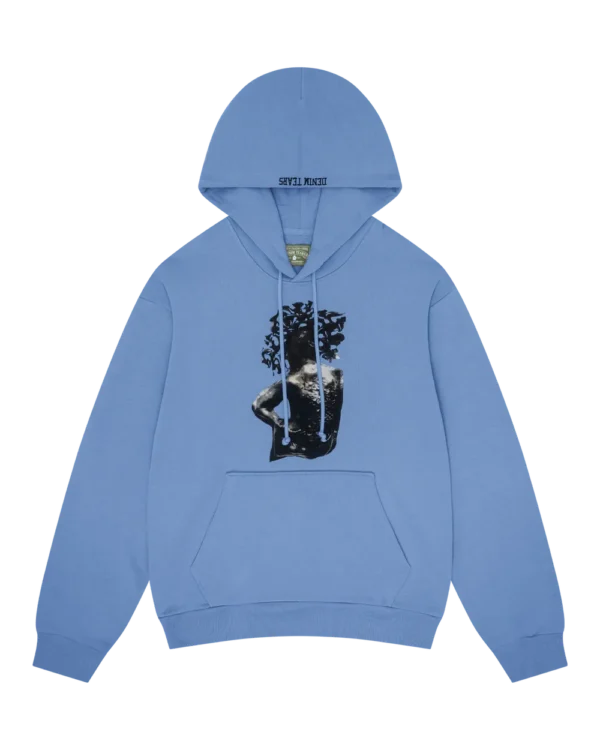 Ex-Slave Gordon Hoodie Dusty Blue