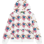 Firecracker Zip Hoodie