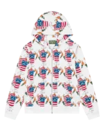 Firecracker Zip Hoodie