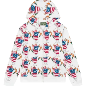 Firecracker Zip Hoodie