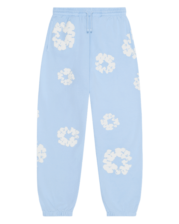 The Cotton Wreath Sweatpants Powder Blue