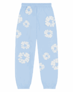 The Cotton Wreath Sweatpants Powder Blue1