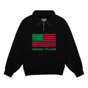 denim-tears-african-american-flag-half-zip-black-hoodie