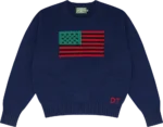 1619 Pan African Flag Sweater Navy