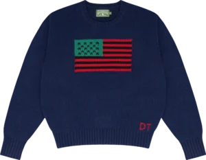 1619 Pan African Flag Sweater Navy