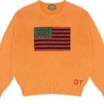 1619 Pan African Flag Sweater Orange