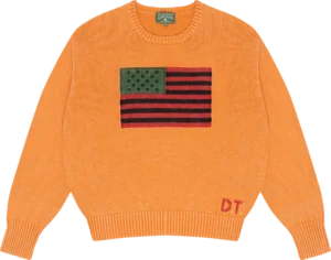 1619 Pan African Flag Sweater Orange