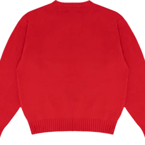 1619 Pan African Flag Sweater Red-1