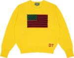 1619 Pan African Flag Sweater Yellow