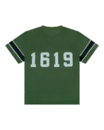 ADG Inc. Mesh Varsity Tee Green-1