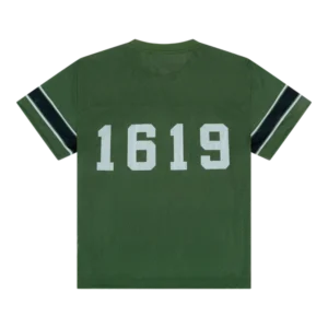 ADG Inc. Mesh Varsity Tee Green-1
