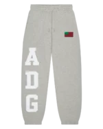 ADG Pan African American Flag Sweatpant Grey