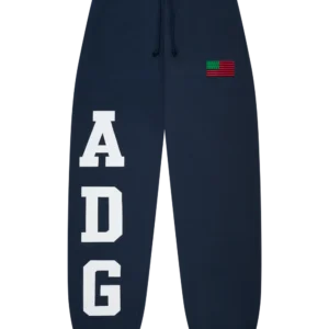 ADG Pan African American Flag Sweatpant Navy