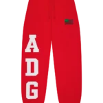 ADG Pan African American Flag Sweatpant Red
