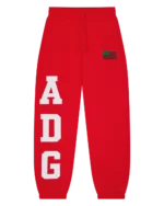 ADG Pan African American Flag Sweatpant Red