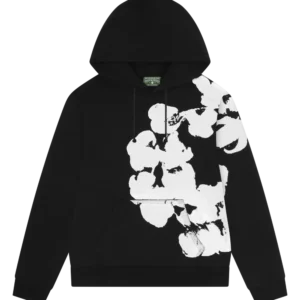 Biggie Cotton Wreath Sweatshirt Black