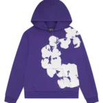 Biggie Cotton Wreath Sweatshirt Purple