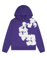 Biggie Cotton Wreath Sweatshirt Purple