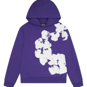 Biggie Cotton Wreath Sweatshirt Purple