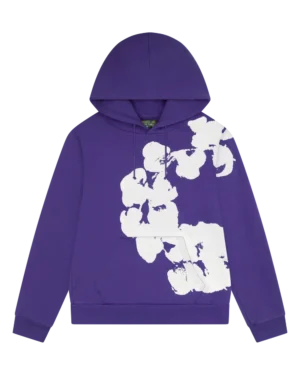 Biggie Cotton Wreath Sweatshirt Purple