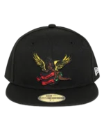 Black Cherub New Era Hat Black