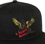 Black Cherub New Era Hat Black-2
