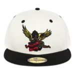 Black Cherub New Era Hat Natural