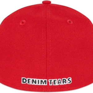 Black Cherub New Era Hat Red-1