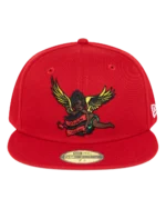 Black Cherub New Era Hat Red