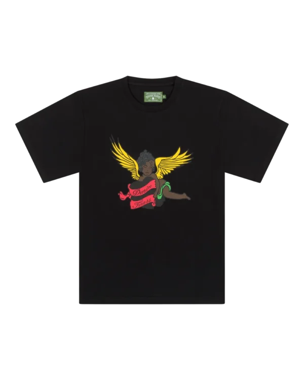 Black Cherub Tee Black
