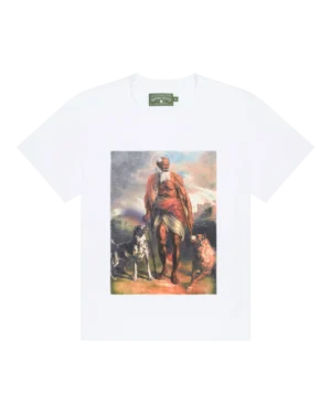 Black Lazarus Tee White