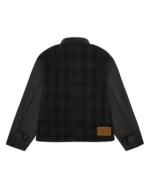 Black and Green Tartan Jacket-1