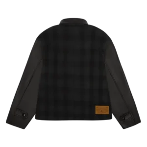 Black and Green Tartan Jacket-1