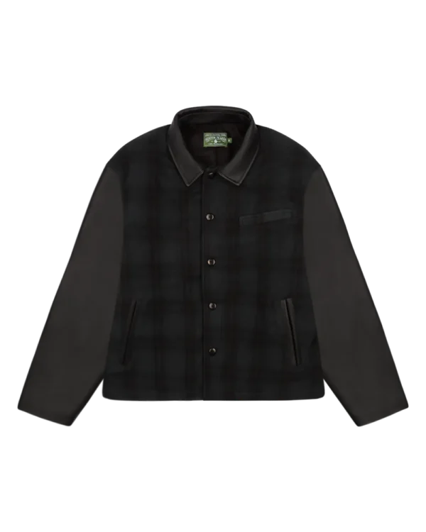 Black and Green Tartan Jacket