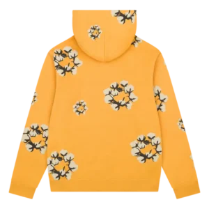 Cactus Tears Wreath Hoodie Yellow-1