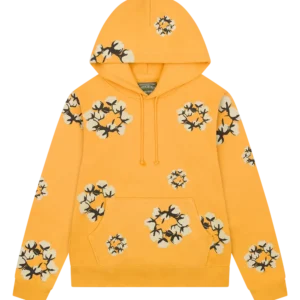 Cactus Tears Wreath Hoodie Yellow