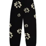 Cactus Tears Wreath Sweatpants Black