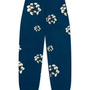 Cactus Tears Wreath Sweatpants Navy