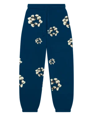 Cactus Tears Wreath Sweatpants Navy