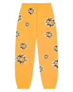 Cactus Tears Wreath Sweatpants Yellow-1